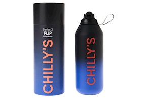 Bottiglia termica acciaio Gradient Blue Chilly's Bottles
