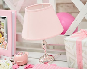 Lamp silver pink Selezione Zanolli