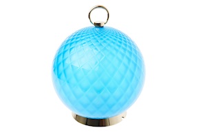 Lampada da tavolo Gran Balloton vetro di Murano Acquamare Venini