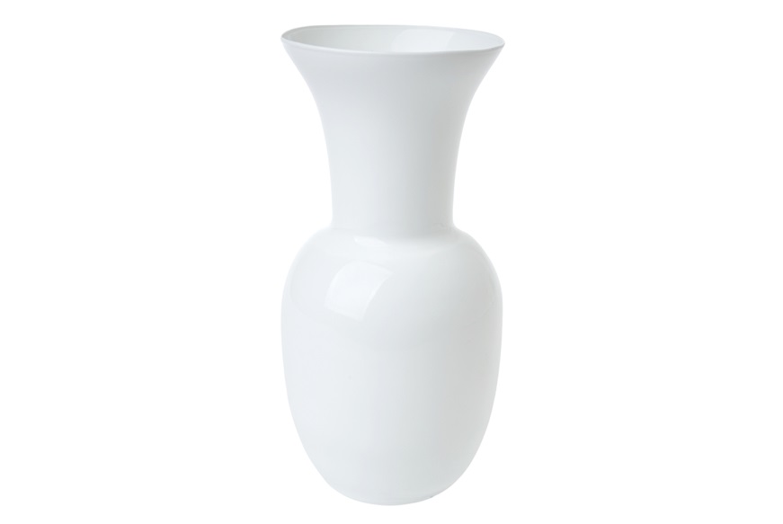 Vaso Argo bianco Murrina Murano Venezia