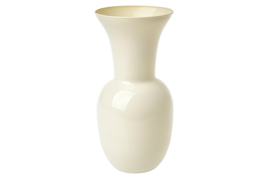 Vaso Argo crema Murrina Murano Venezia