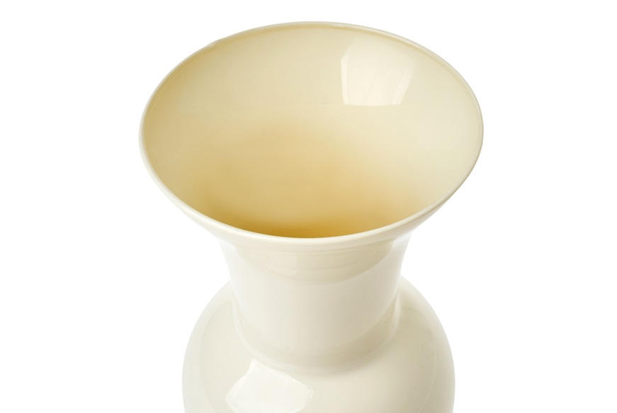 Vaso Argo crema Murrina Murano Venezia