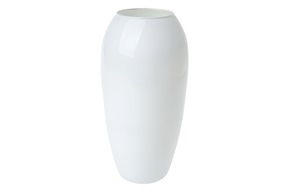 Vaso Fidelis bianco Murrina Murano Venezia