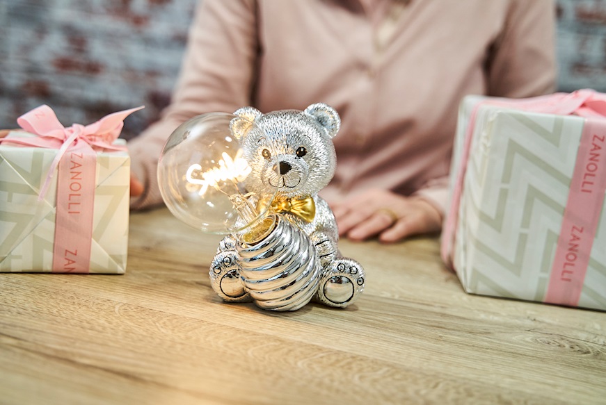 Orsetto con lampada Smile Selezione Zanolli