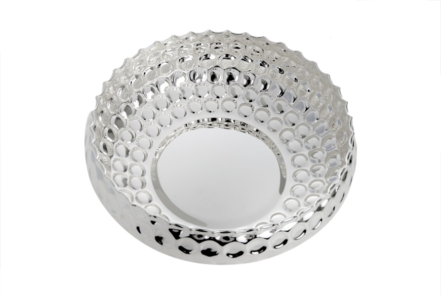 Bowl silver plated Selezione Zanolli