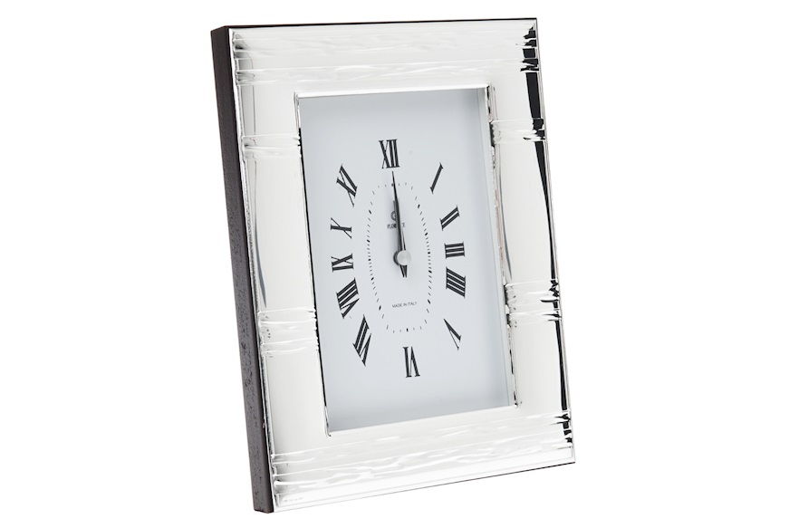 Clock Corda bilaminated Silver Selezione Zanolli