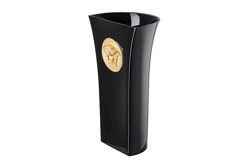 Vase Medusa Madness porcelain black Versace