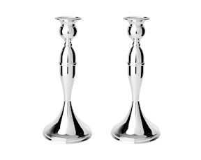 Candelabro Vintage 3 Bracci In Ferro Battuto - Stile Europeo, Colore Bianco, Per Matrimoni E Arredamento