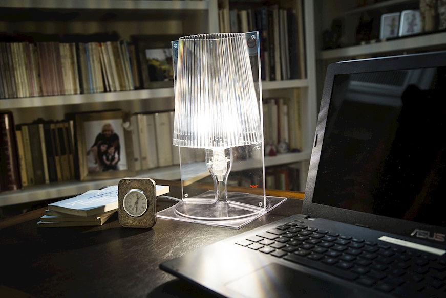 Lampada da tavolo Take trasparente Kartell