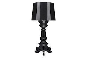 Lampada da tavolo Bourgie nero coprente con dimmer Kartell