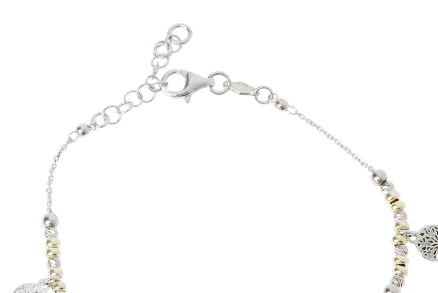 Bracciale argento con charms albero della vita Selezione Zanolli