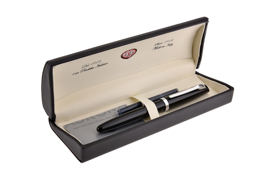 Penna stilografica Style Resin nera Aurora