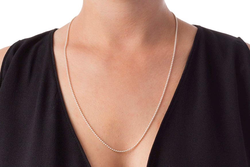 Balls necklace silver Selezione Zanolli