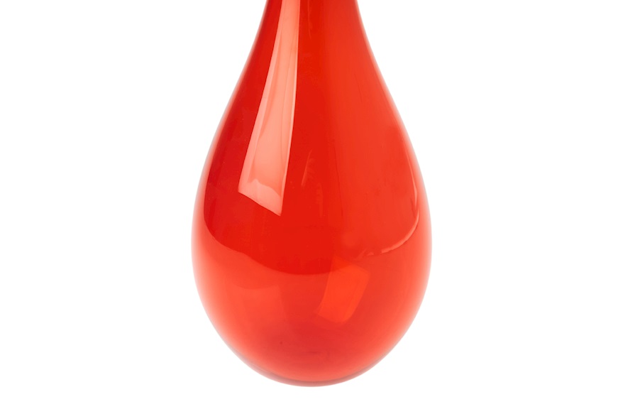 Vaso Bolle vetro di Murano arancio Nasonmoretti