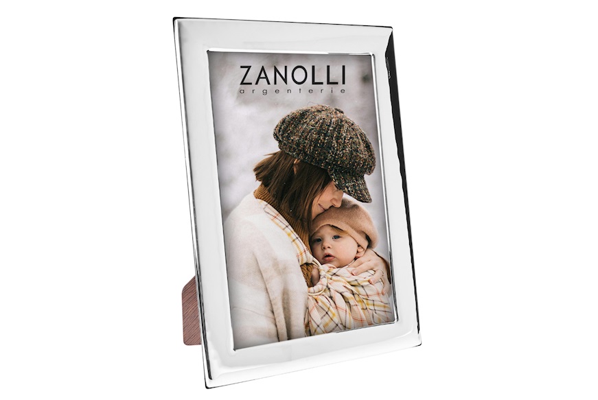 Cornice Gea argento pvd e specchiera Selezione Zanolli