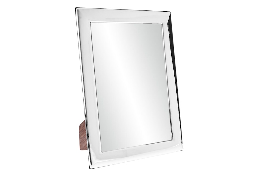 Cornice Gea argento pvd e specchiera Selezione Zanolli