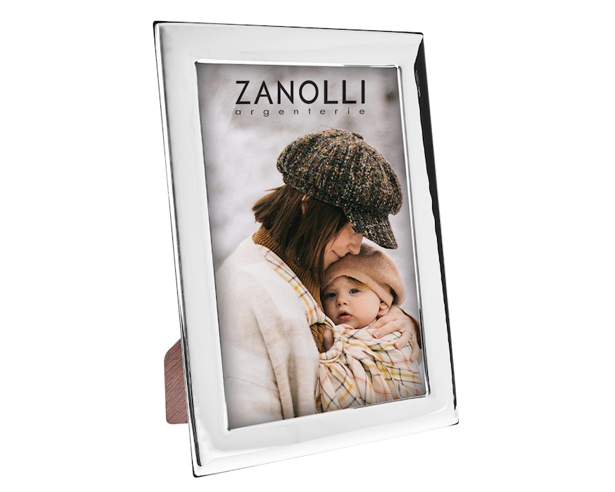 Cornice/Specchiera Gea argento pvd Selezione Zanolli