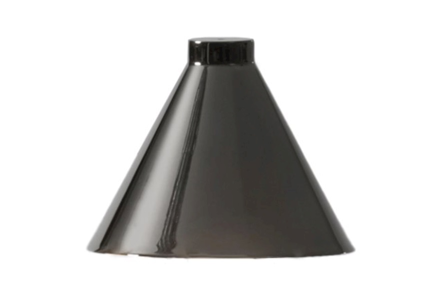 Diffusore per lampada Goodbye titanio lucido Kartell