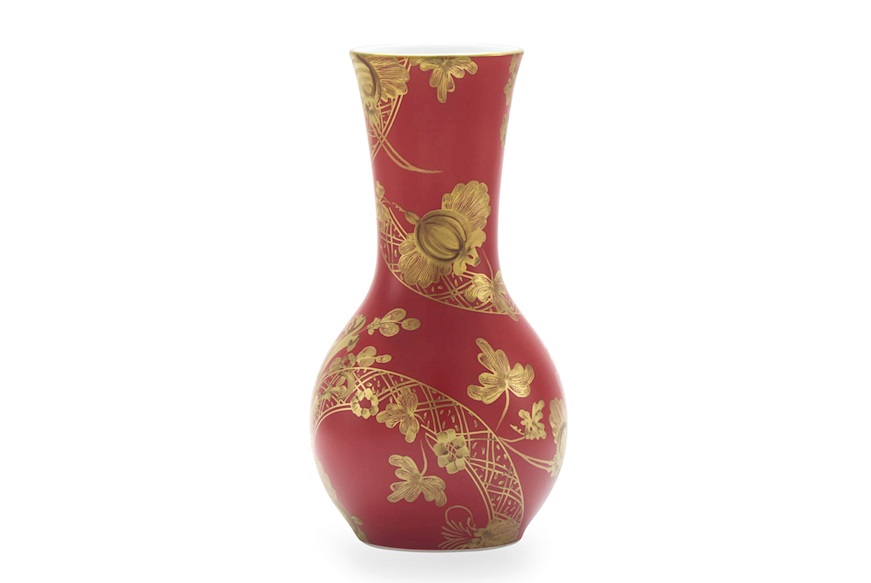 Vaso Tulipano Oriente Italiano Rubrum porcellana Richard Ginori
