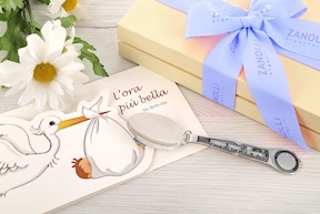 Cucchiaino L'ora più bella argento con astuccio Selezione Zanolli
