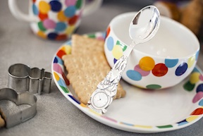Spoon L'ora più bella silver with case Selezione Zanolli