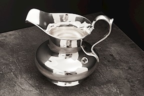Pitcher silver 488 grammi in English style Zanolli Vintage