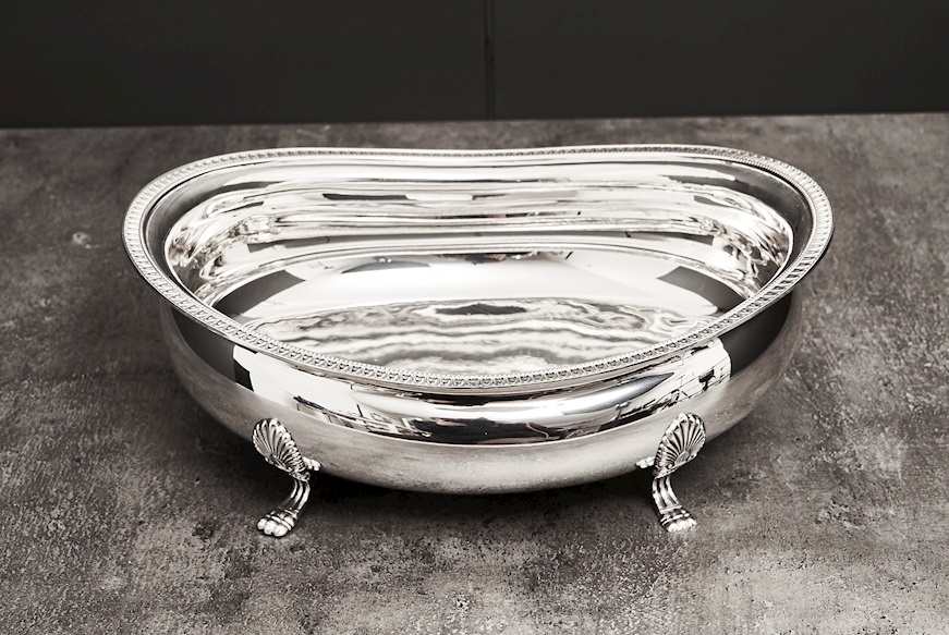 Bowl silver 510 grammi in Empire style Zanolli Vintage