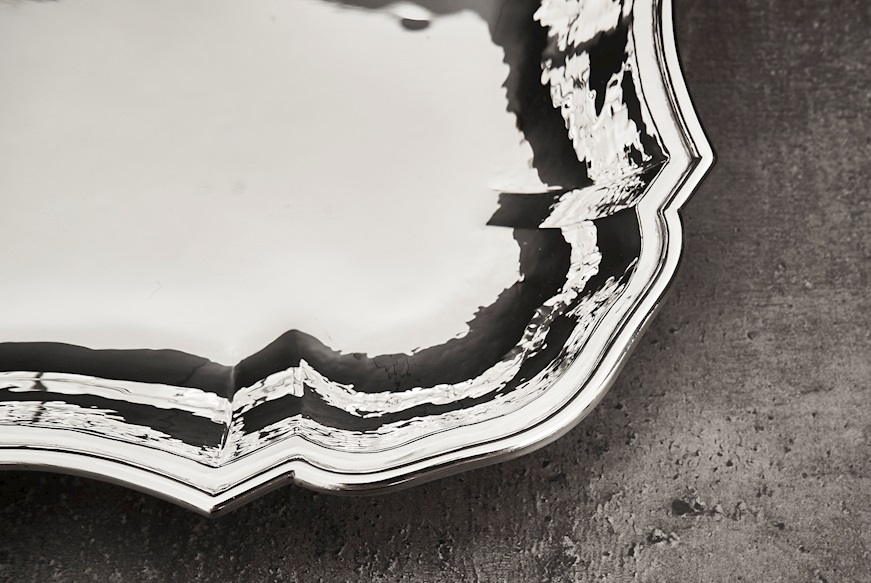 Bowl silver 477 grammi in 700 style Zanolli Vintage