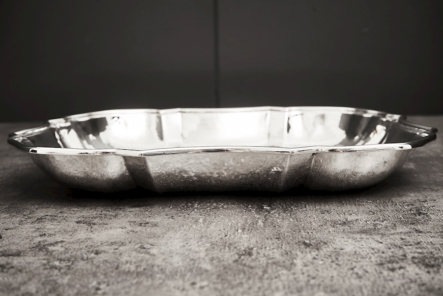 Bowl silver 477 grammi in 700 style Zanolli Vintage
