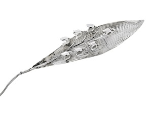 Bomboniera Mughetto argento grande