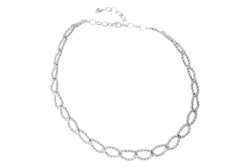 Collana oro 750‰ con brillanti Selezione Zanolli
