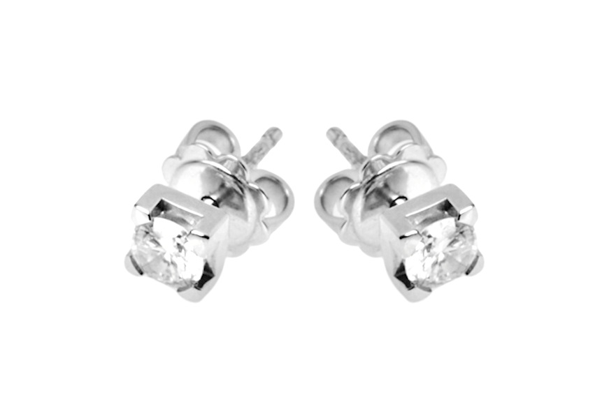 Earrings gold 750‰ with diamonds Selezione Zanolli