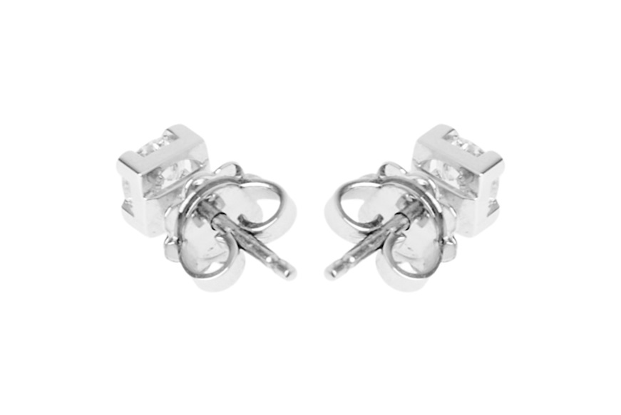 Earrings gold 750‰ with diamonds Selezione Zanolli