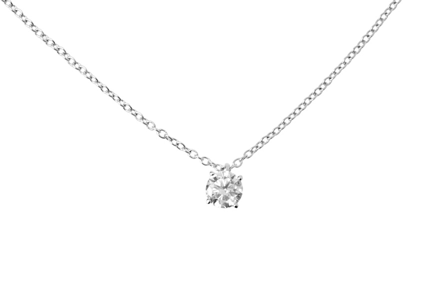 Collana oro 750‰ con diamante Selezione Zanolli