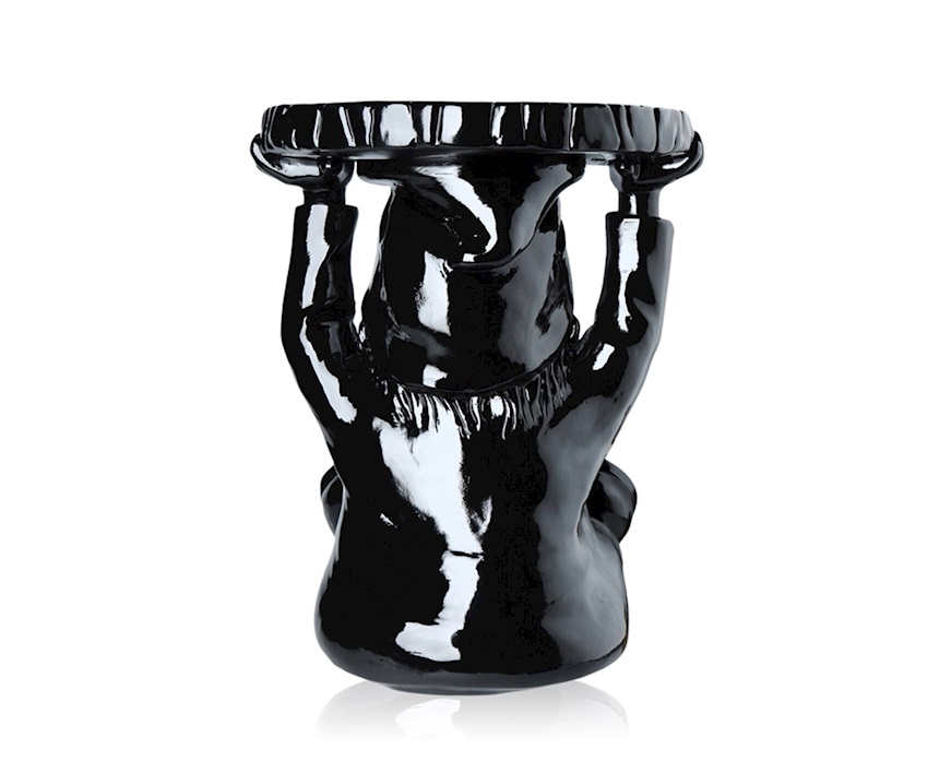 Stool Attila black Kartell