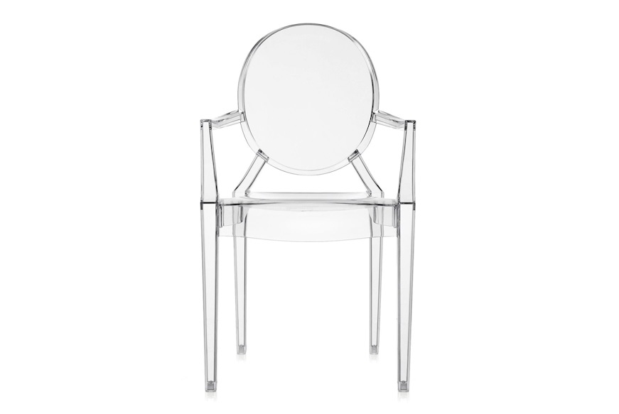Sedia Louis Ghost colore trasparente Kartell