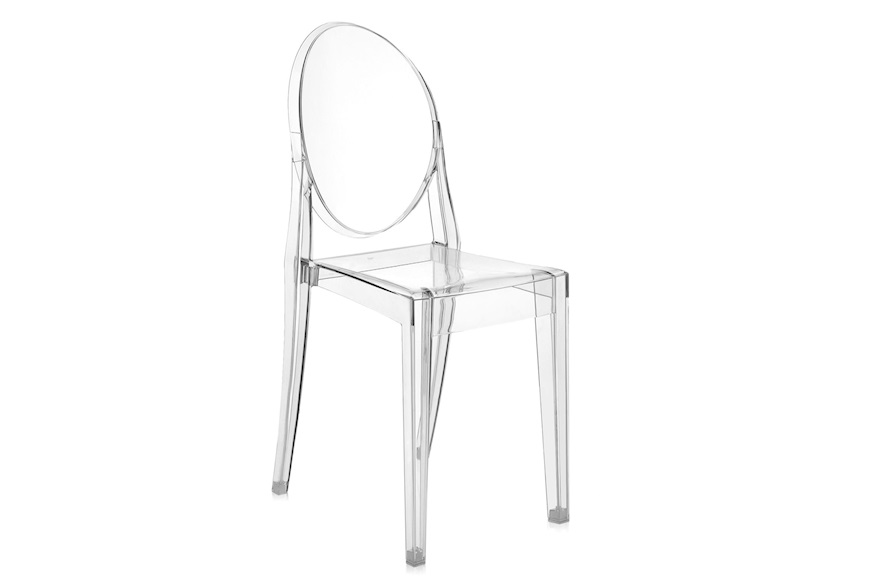Sedia Victoria Ghost colore trasparente Kartell