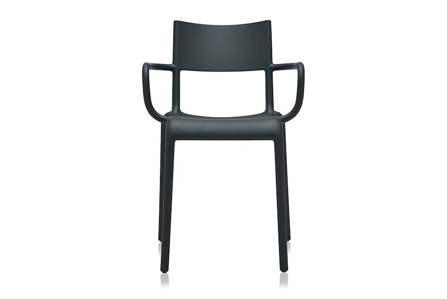 Set di 2 sedie Generic A nere Kartell