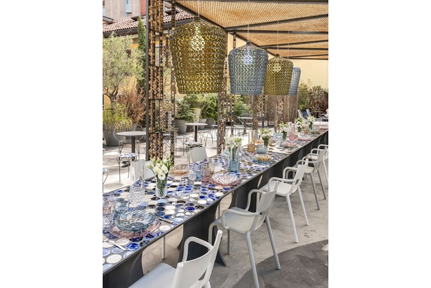 Set di 2 sedie Generic A nere Kartell