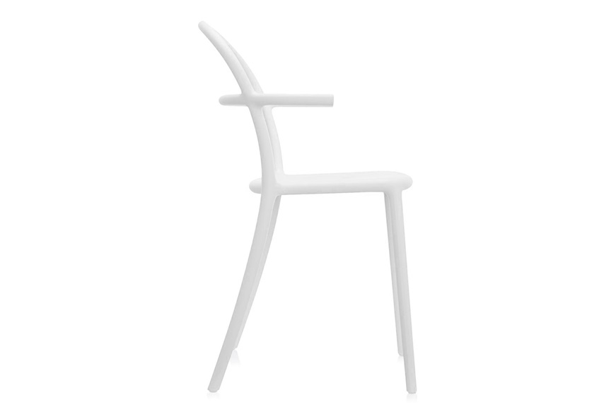 Set di 2 sedie Generic C bianche Kartell