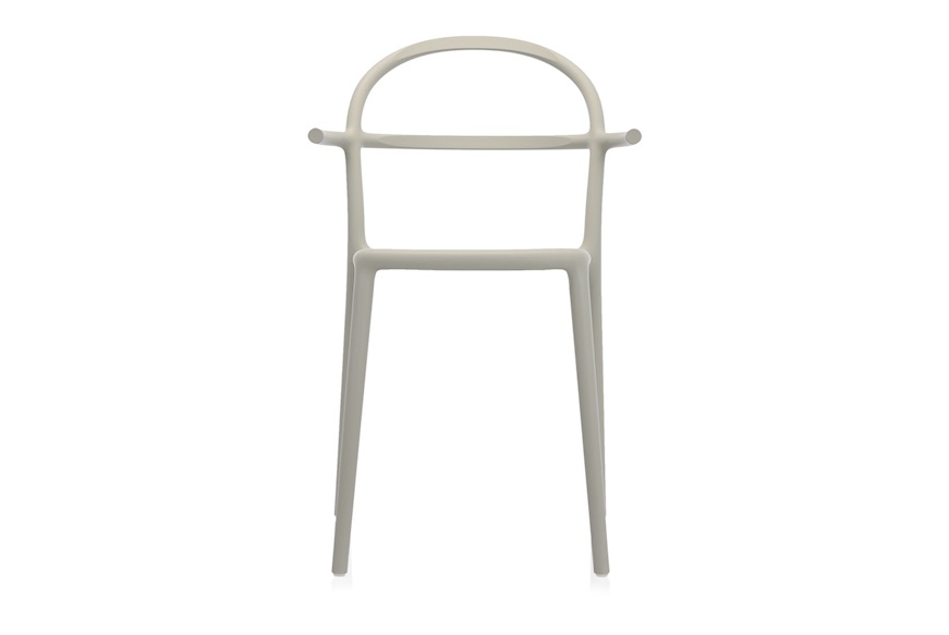 Set of Chairs Generic C Grey 2 pieces Kartell