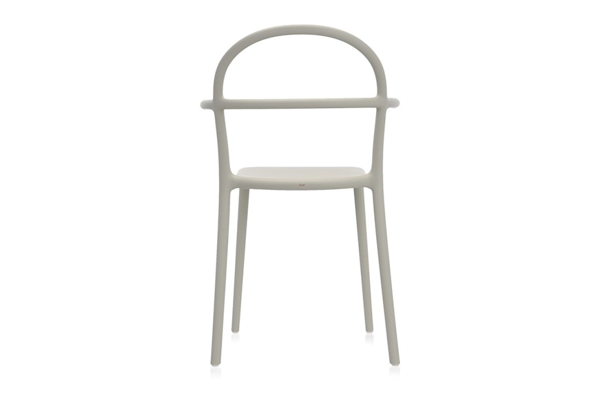 Set of Chairs Generic C Grey 2 pieces Kartell