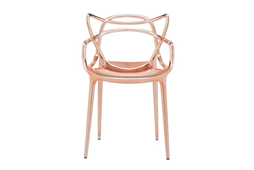 Set di 2 sedie Masters rame Kartell