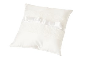 Cuscino portafedi cady valencienne bianco Selezione Zanolli