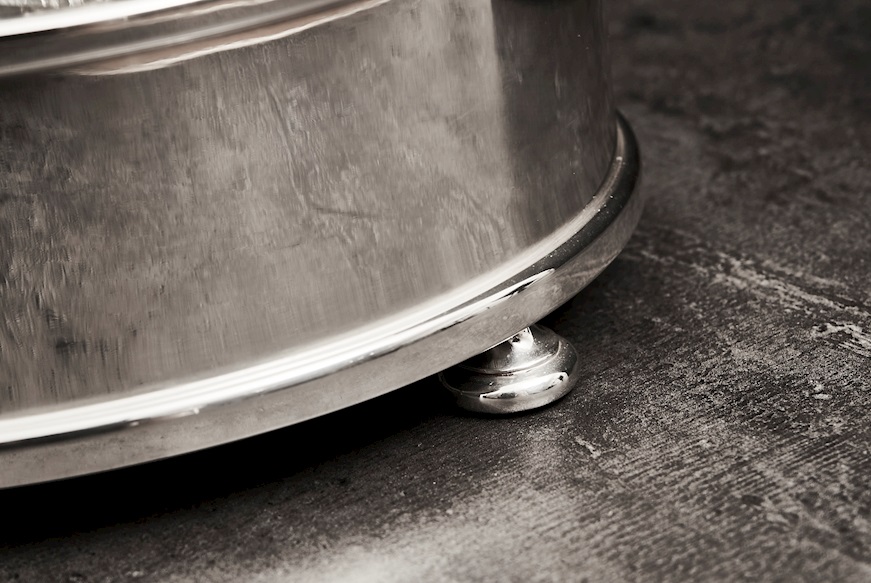 Oval Menagere silver 752 grammi Zanolli Vintage