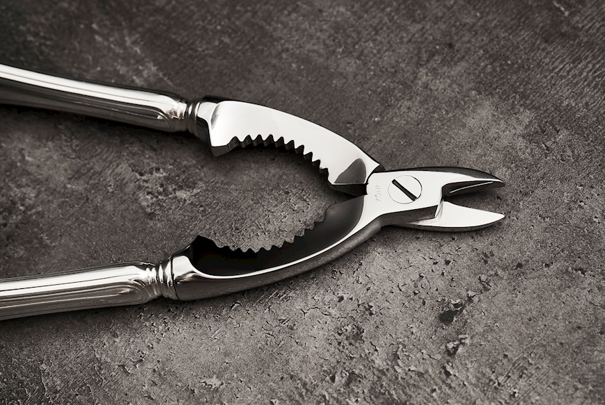 Aprispumante argento 40 grammi in stile Inglese usato ricondizionato Zanolli Vintage