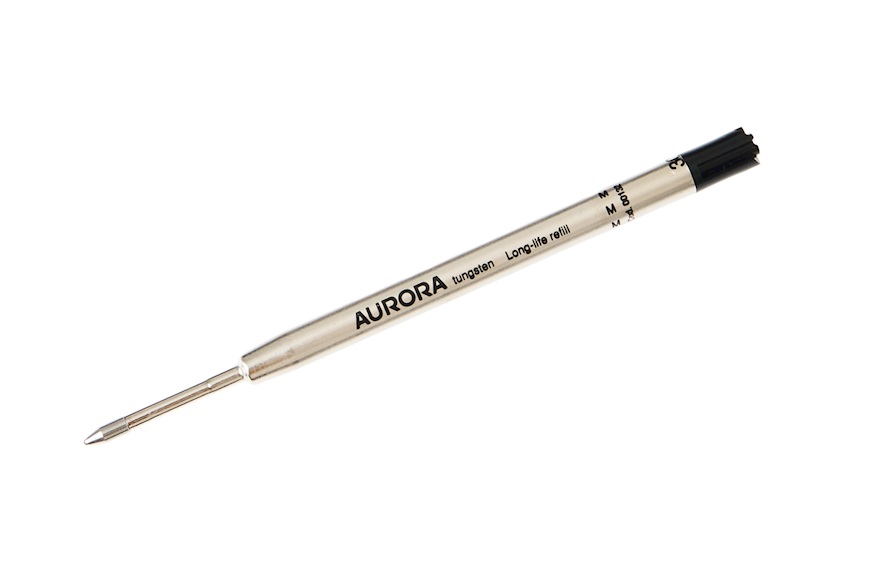 Refill black medium tip long lasting Aurora