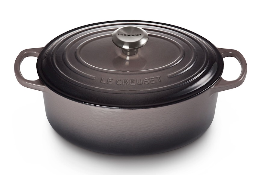 Cocotte ovale Evolution ghisa flint Le Creuset
