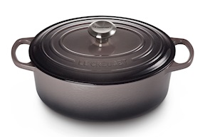 Cocotte ovale Evolution ghisa flint Le Creuset
