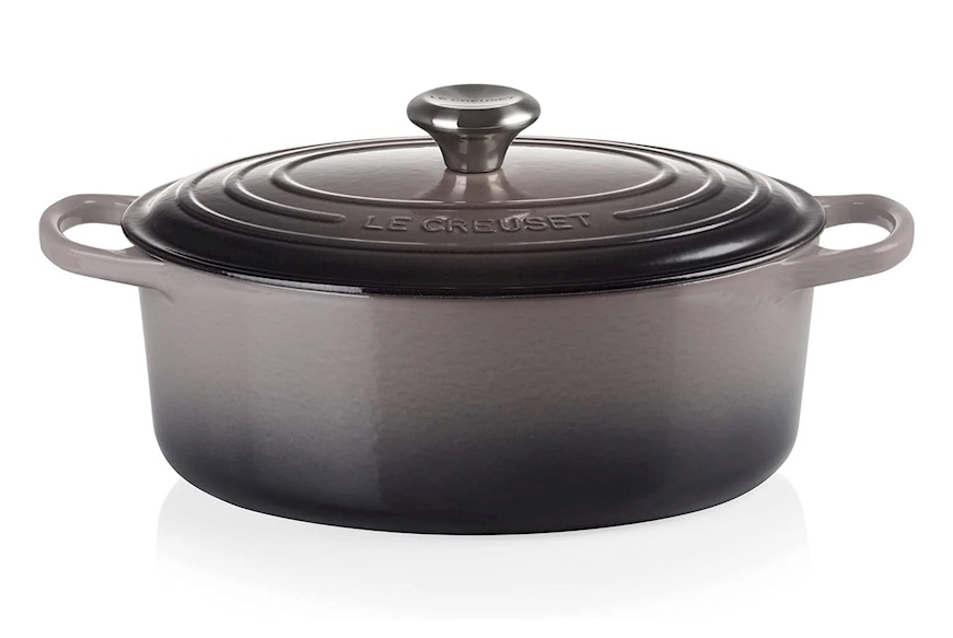Cocotte ovale Evolution ghisa flint Le Creuset
